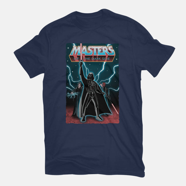 Masters Of The Dark Side-Womens-Fitted-Tee-NMdesign