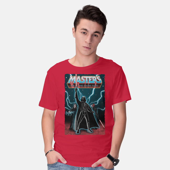 Masters Of The Dark Side-Mens-Basic-Tee-NMdesign