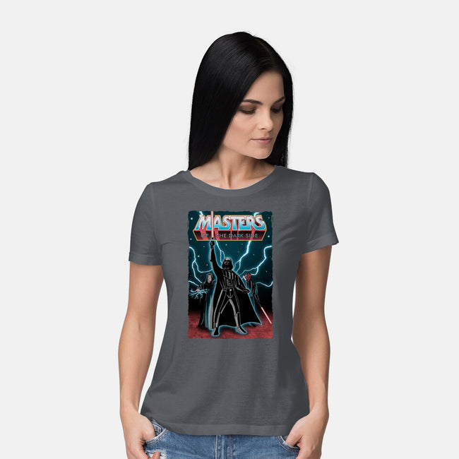 Masters Of The Dark Side-Womens-Basic-Tee-NMdesign