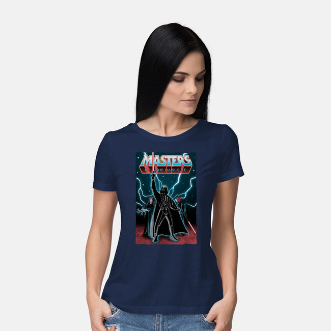 Masters Of The Dark Side-Womens-Basic-Tee-NMdesign