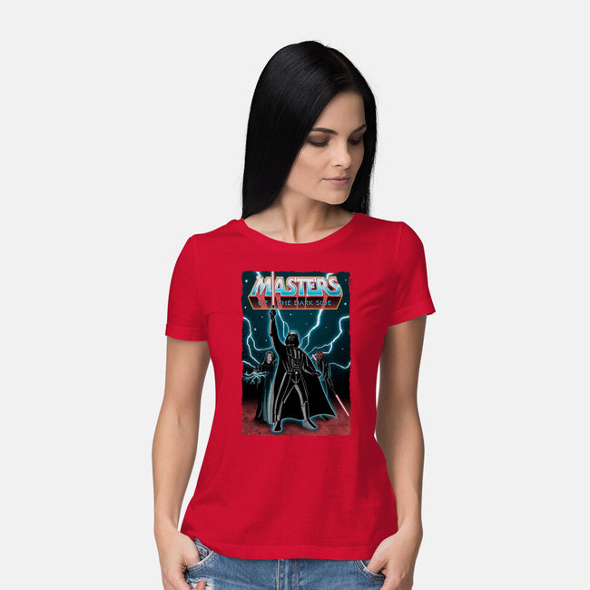 Masters Of The Dark Side-Womens-Basic-Tee-NMdesign