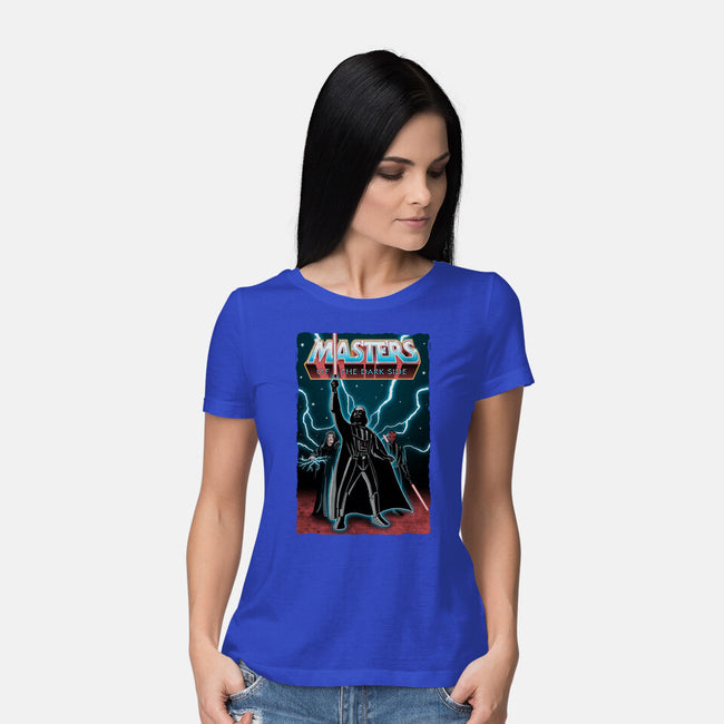 Masters Of The Dark Side-Womens-Basic-Tee-NMdesign