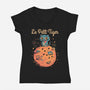 Le Petit Tiger-Womens-V-Neck-Tee-Arigatees