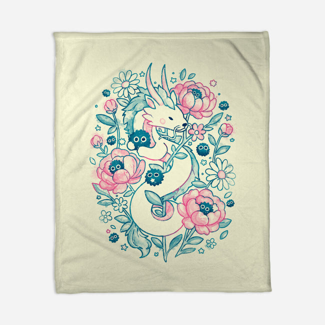 Blossom Spirit-None-Fleece-Blanket-Arigatees