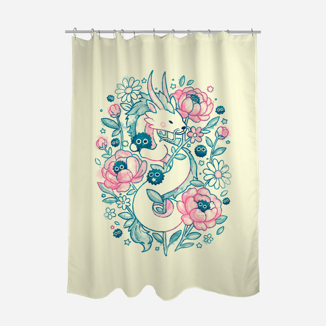 Blossom Spirit-None-Polyester-Shower Curtain-Arigatees