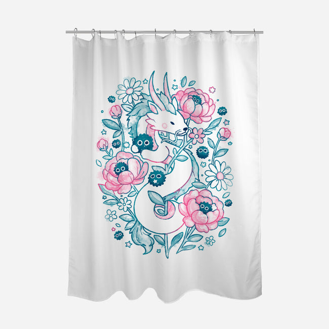 Blossom Spirit-None-Polyester-Shower Curtain-Arigatees
