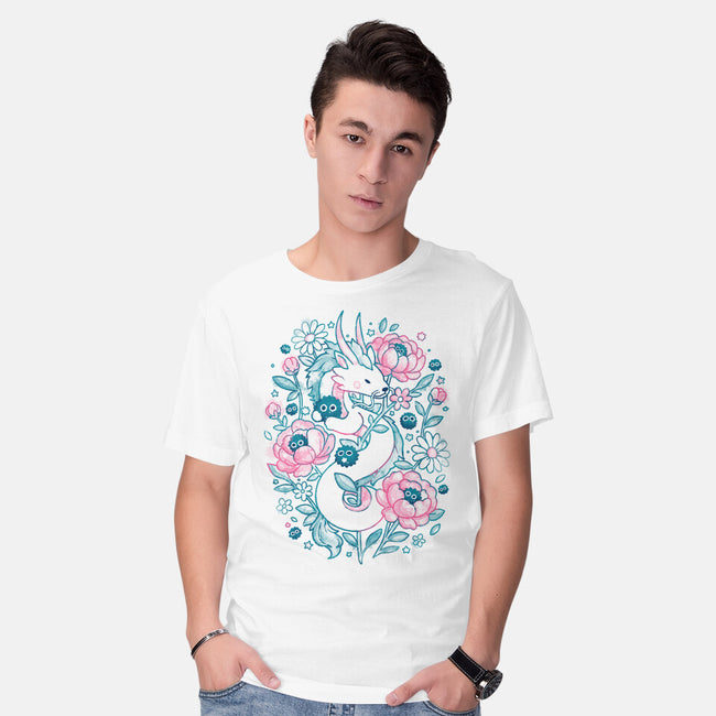 Blossom Spirit-Mens-Basic-Tee-Arigatees