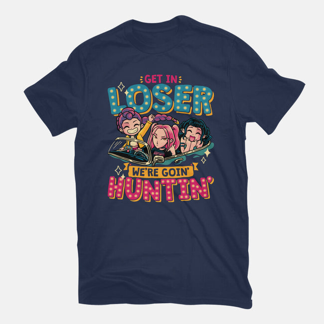 Mean Hunters-Womens-Fitted-Tee-teesgeex