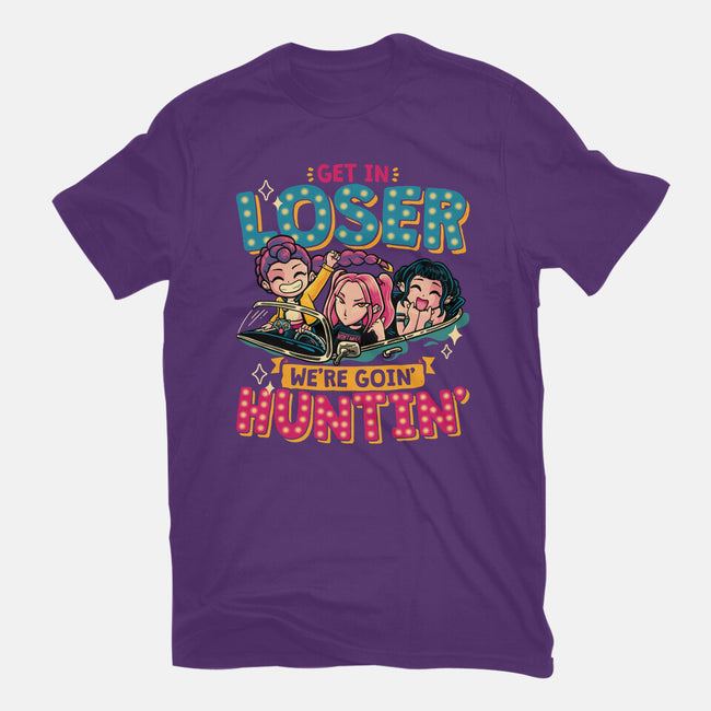 Mean Hunters-Womens-Fitted-Tee-teesgeex