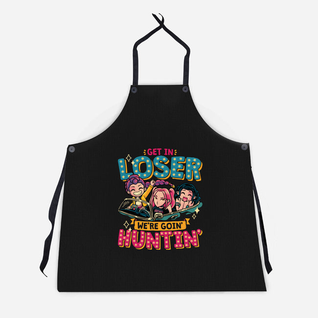 Mean Hunters-Unisex-Kitchen-Apron-teesgeex