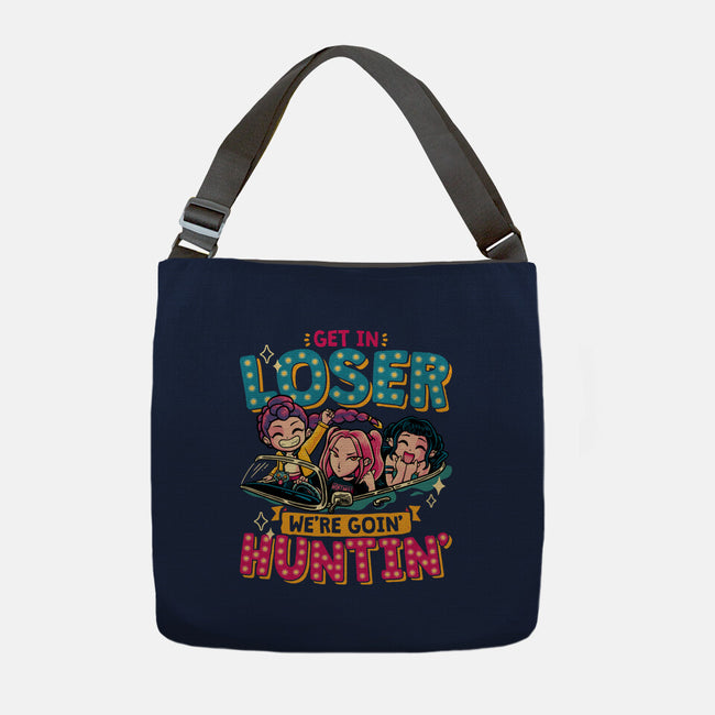 Mean Hunters-None-Adjustable Tote-Bag-teesgeex