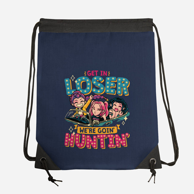 Mean Hunters-None-Drawstring-Bag-teesgeex