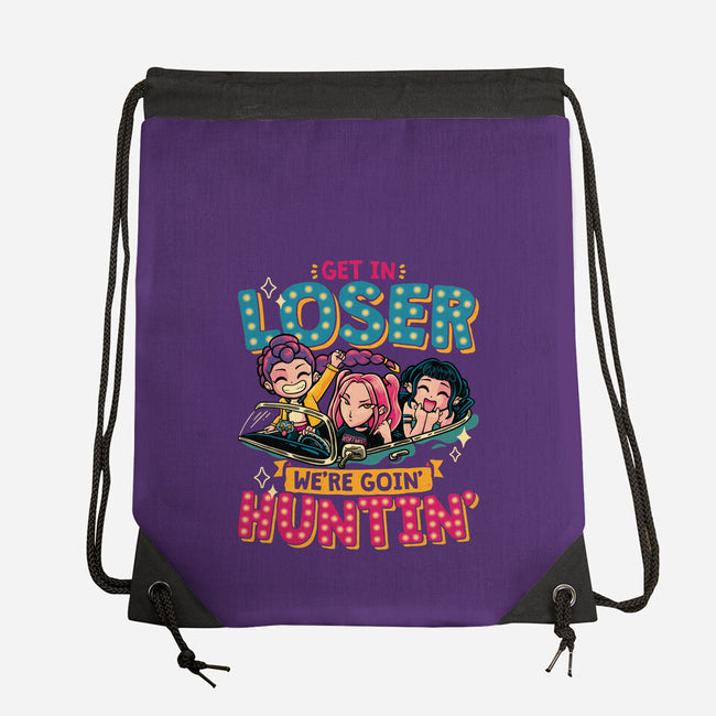 Mean Hunters-None-Drawstring-Bag-teesgeex