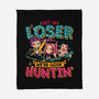 Mean Hunters-None-Fleece-Blanket-teesgeex