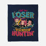 Mean Hunters-None-Fleece-Blanket-teesgeex
