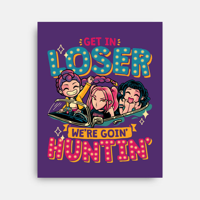 Mean Hunters-None-Stretched-Canvas-teesgeex