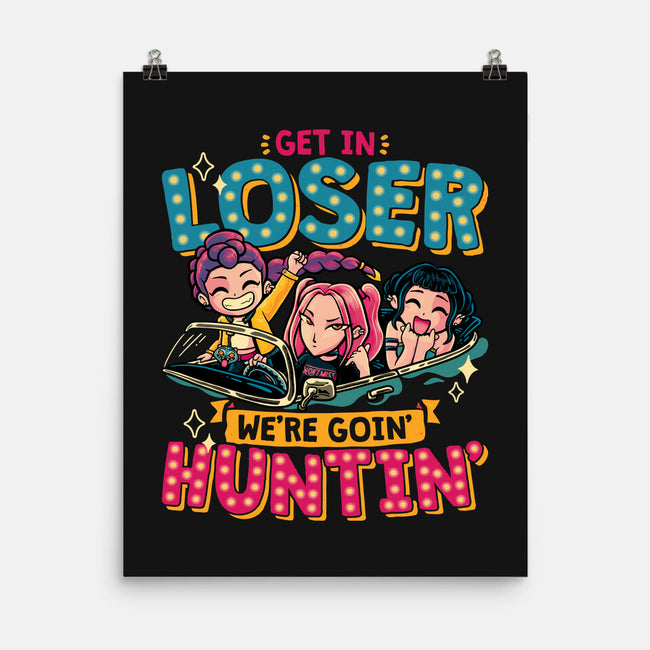 Mean Hunters-None-Matte-Poster-teesgeex
