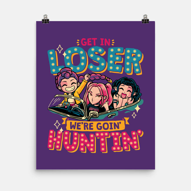 Mean Hunters-None-Matte-Poster-teesgeex