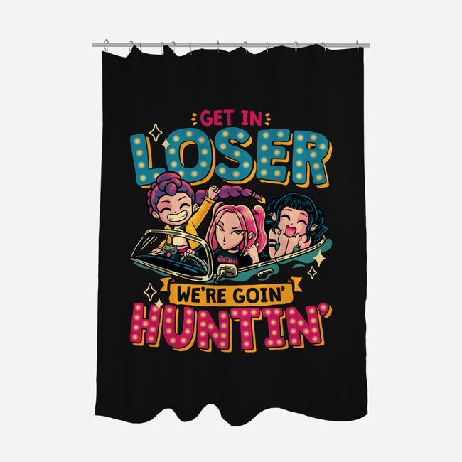 Mean Hunters-None-Polyester-Shower Curtain-teesgeex