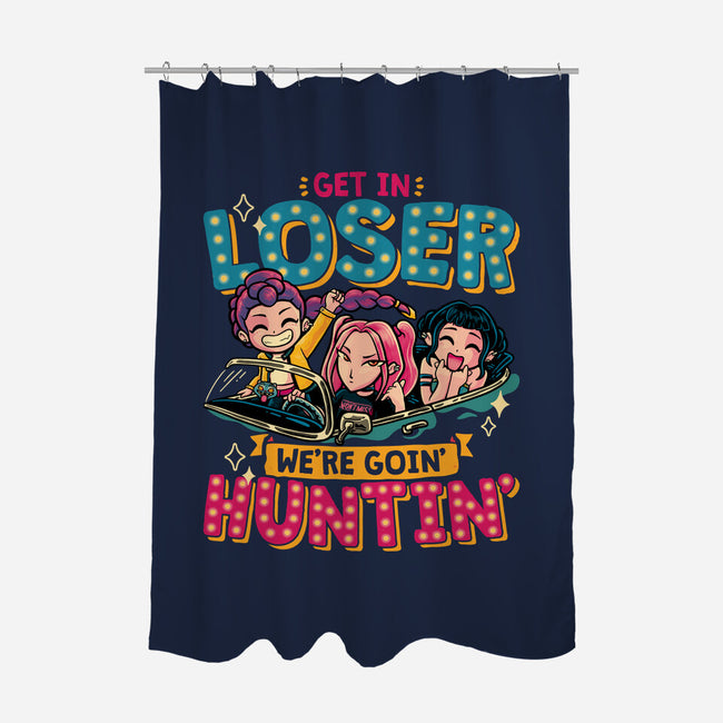 Mean Hunters-None-Polyester-Shower Curtain-teesgeex
