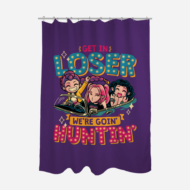 Mean Hunters-None-Polyester-Shower Curtain-teesgeex