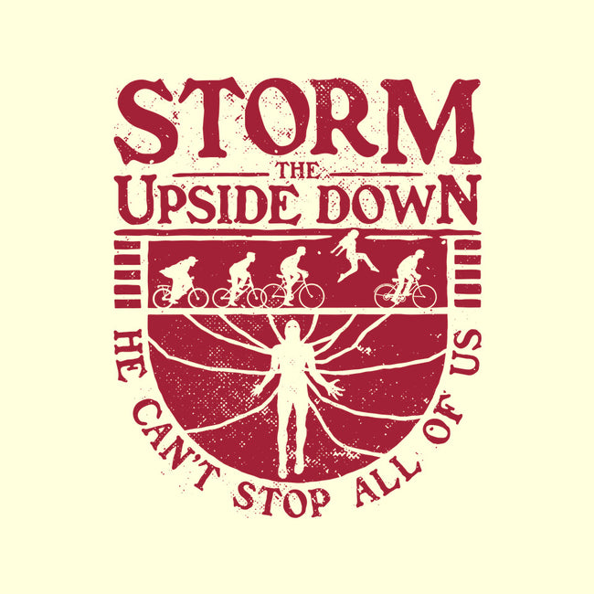 Storm The Upside Down-None-Fleece-Blanket-teesgeex