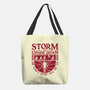 Storm The Upside Down-None-Basic Tote-Bag-teesgeex