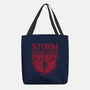 Storm The Upside Down-None-Basic Tote-Bag-teesgeex