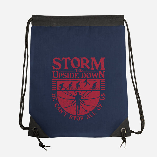 Storm The Upside Down-None-Drawstring-Bag-teesgeex