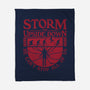 Storm The Upside Down-None-Fleece-Blanket-teesgeex