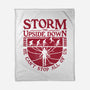Storm The Upside Down-None-Fleece-Blanket-teesgeex
