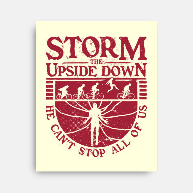 Storm The Upside Down-None-Stretched-Canvas-teesgeex