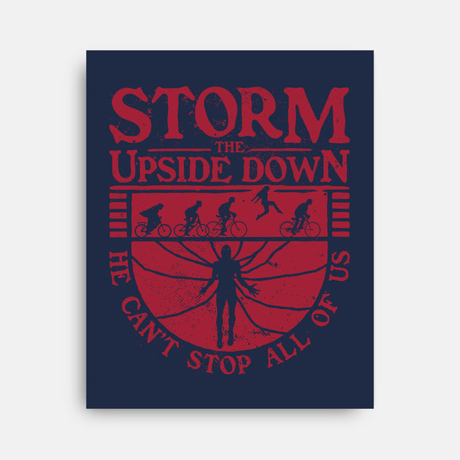 Storm The Upside Down-None-Stretched-Canvas-teesgeex