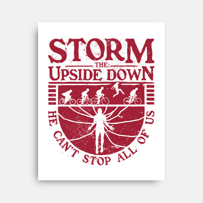 Storm The Upside Down-None-Stretched-Canvas-teesgeex