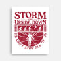 Storm The Upside Down-None-Stretched-Canvas-teesgeex