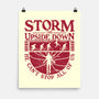 Storm The Upside Down-None-Matte-Poster-teesgeex
