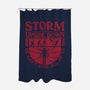 Storm The Upside Down-None-Polyester-Shower Curtain-teesgeex