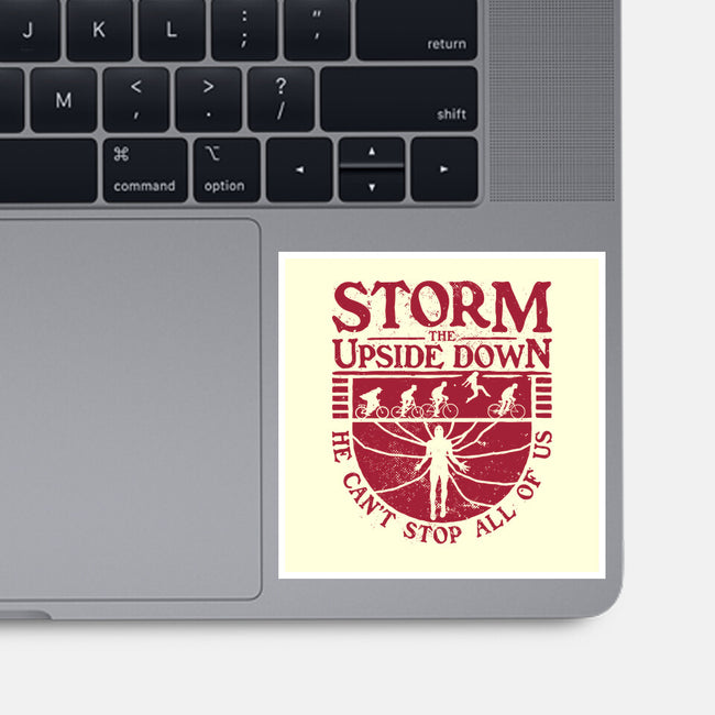 Storm The Upside Down-None-Glossy-Sticker-teesgeex