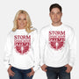 Storm The Upside Down-Unisex-Crew Neck-Sweatshirt-teesgeex