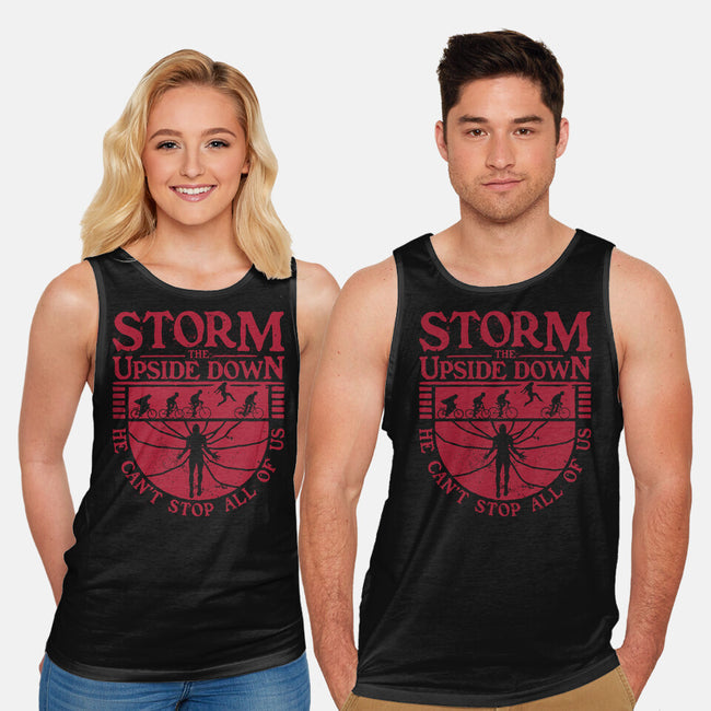Storm The Upside Down-Unisex-Basic-Tank-teesgeex