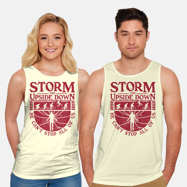 Storm The Upside Down-Unisex-Basic-Tank-teesgeex