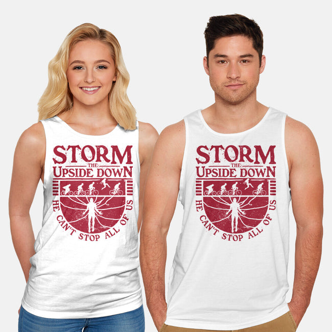Storm The Upside Down-Unisex-Basic-Tank-teesgeex
