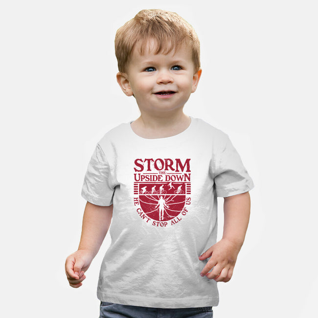 Storm The Upside Down-Baby-Basic-Tee-teesgeex
