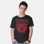 Storm The Upside Down-Mens-Basic-Tee-teesgeex