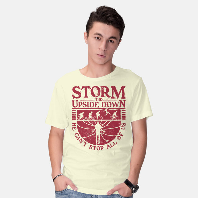 Storm The Upside Down-Mens-Basic-Tee-teesgeex