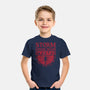Storm The Upside Down-Youth-Basic-Tee-teesgeex