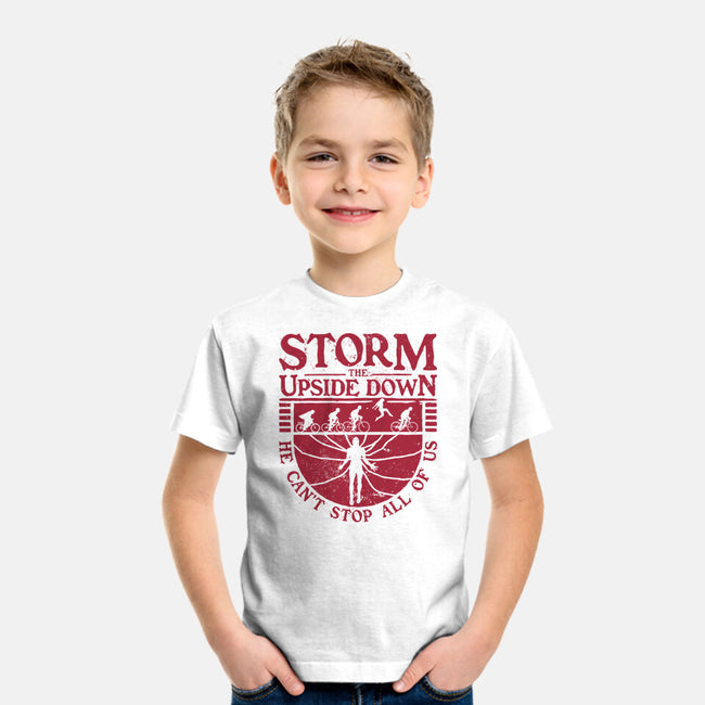 Storm The Upside Down-Youth-Basic-Tee-teesgeex