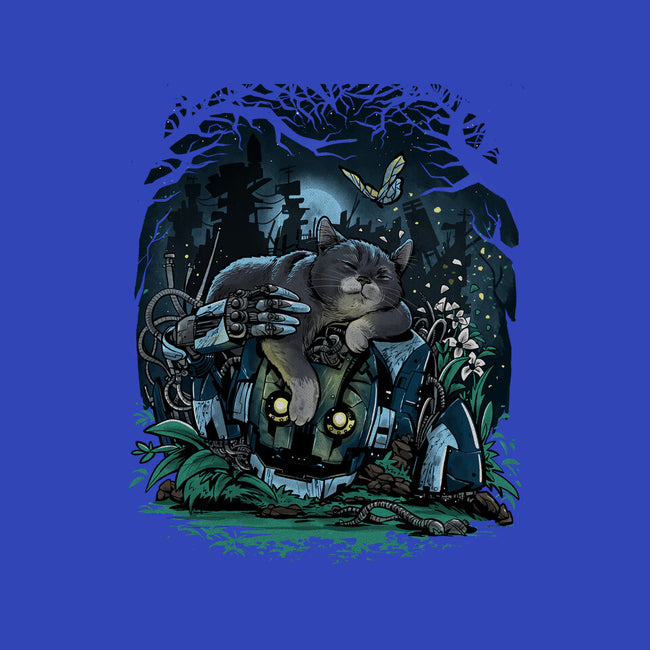 The Cat And The Robot-Unisex-Basic-Tank-zascanauta