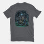 The Cat And The Robot-Mens-Basic-Tee-zascanauta