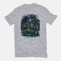 The Cat And The Robot-Mens-Heavyweight-Tee-zascanauta